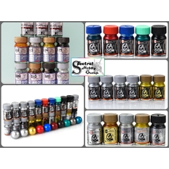 Sơn mô hình Gaia Sunin Gold Silver stainless steel Red Blue Green metallic color paint lacquer các loại