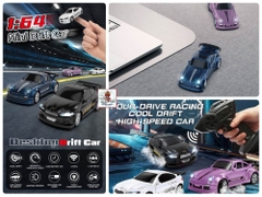 Ô tô điều khiển RC Drift Car 1:64 mini racing 2.4G 4WD - FAYEE Model