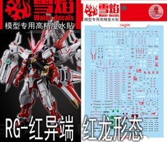 Decal nước RG Astray Red Dragon