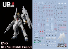 Decal nước RG Nu Double Fin Funnel Type RX93 Water Sticker