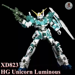 Mô hình lắp ráp HG 1/144 Unicorn Luminous Crystal Body - XD 823