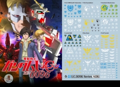 Decal nước Logo Gundam UC-0096 Universal - EVO DL