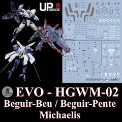 Decal nước HGWM-02 Beguir-Beu / Beguir-Pente / Michaelis - EVO