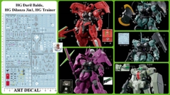 Decal nước ART HG DILANZA 3in1, Daril Balde, Trainer