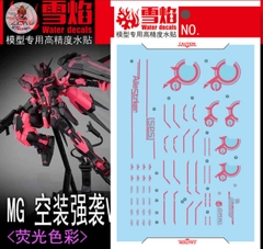 Decal nước MG Strike ver.RM Neon color - FS