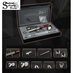Bút sơn mô hình Harder & Steenbeck Infinity CR Plus 2in1 Airbrush 0.15/0.4mm 126544