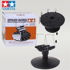 Đế base xoay đỡ sơn mô hình Spray Work Painting Stand Set 74522 Tamiya