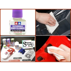 Dụng cụ mô hình làm sạch bề mặt trước khi sơn và tẩy sơn Polycarbonate Body Cleaner TAMIYA