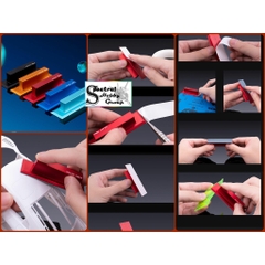 Dụng cụ mô hình kẹp chà nhám Metal Grinding Block Polishing + NHÁM Galaxy Tool hobby