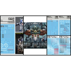 Decal nước MG Ex-s Exs | Deep striker Custom các loại Water sticker