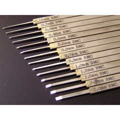 Dụng cụ mô hình - Blade BMC Chisel / Holder Sujiborido - Japan kẻ tạo line detail lằn chìm