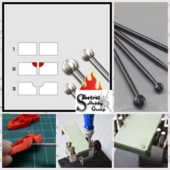 Bộ dụng cụ 11 mũi khoan tròn 0.8 - 6.0mm cho mô hình tool hobby