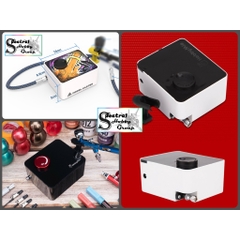 Máy nén khí sơn mô hình Air Pump Compressor Mini HM03 AC09 Hobby Mio