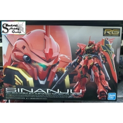 Mô hình lắp ráp RG 1/144 gundam MSN-06S Sinanju - bandai
