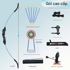 Đồ chơi thể thao bộ cung tên trẻ em kèm hồng tâm tập bắn 4 - 14 tuổi ACE Bow Shooting Sports Boy