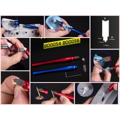 Dụng cụ mô hình Double head scraper chisel đa năng BD0054 BD0056 Border tools hobby