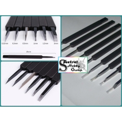 Dụng cụ kĩ thuật khắc mỹ thuật Chisel Blade kẻ tạo line 0.15 - 3.0mm CNDRAGON