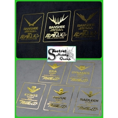 Decal metal sticker gold coating dán mô hình 00 Exia Unicorn Banshee Phenex Astray