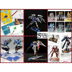Đế giá đỡ action base MICA Sazabi Sinanju Kshatriya  Zeong Zeon mô hình MG HG RG SD các loại
