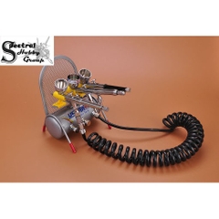 Bình tank Ustar 0.5L kèm gác bút sơn Mini Air Cleaner Tank Holder Airbrush UA90053