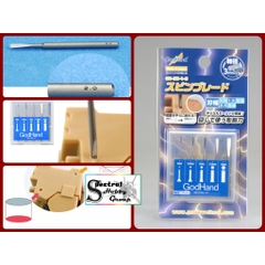 Dụng cụ GODHAND đầu khoan tạo lỗ tròn GH-SB-1-3, GH-CSB-1-3 Spin Blade flat bottom drill set
