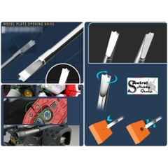 Dụng cụ Mũi khoan bằng mini Ustar custom mô hình double wing flat bottom drill bit