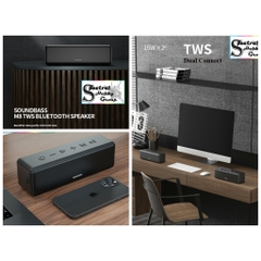 Loa Bluetooth Không Dây Âm Thanh Chất Lượng 30W chống nước German Bogasing M8 3D Heavy Extra Bass TWS Dual Connect