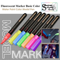 Bút sơn mô hình phát sáng huỳnh quang MF Fluorescent Marker Water based color paint pen Hobby Mio