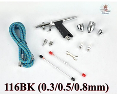 Bút sơn mô hình Professional Airbrush Kit 116 series 0.3/0.5/0.8mm