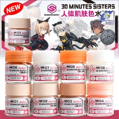 Sơn mô hình Mr.hobby 30 minutes sisters màu da Humanoid Skin Color HMS 30MS series