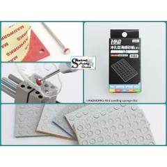 Dụng cụ nhám dũa mô hình siêu nhỏ Madworks Mini Sanding sponge disc MS001