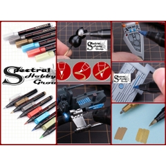 Bút sơn mô hình Metallic color gundam marker pen Hobby Mio