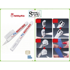 Bút tẩy sơn gundam marker Hobby Mio water-based soft-head pen remover panel line paint
