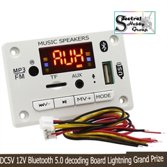 Mạch khuếch đại Giải Mã Âm Thanh Bluetooth 5.0 Màn LCD 12V JQ-D106BT Amplifier Bluetooth speaker