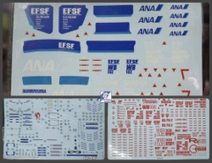 Decal nước RX78 1/35 1/48 RX-78-2 G3 gundam các loại Water sticker