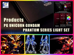 Bộ led Kosmos RGB cho mô hình PG Unicorn Perfectibility Banshee Phenex gundam ver2 nháy theo nhạc