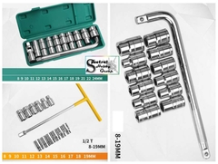 Bộ tô vít lục khẩu cờ lê chữ T 8-24mm chất lượng cao sửa chữa T-shaped Socket Wrench Repair Tool