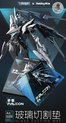 Pad kính cường lực Bảng cắt A4 Glass Cutting Mat Hobby Mio x Mecha break Falcon