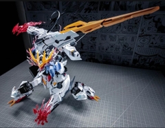 Mô hình lắp ráp MG 1/100 Barbatos Lupus Rex metal frame Wolf model