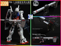 Phụ kiện mô hình DDB 1/60 Hyper Bazooka Rocket Launcher cho gundam PGU RX-78-2