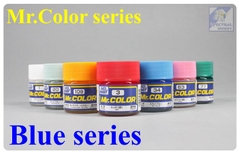 Sơn mô hình Mr.hobby color Blue series (các tông màu blue) paint lacquer C-series
