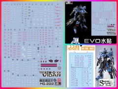 Decal nước dán mô hình Vidar Gundam water stickers các loại