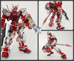 Mô hình lắp ráp MJH MG 1/100 Astray Red Frame HIRM style mạ điện metallic electroplate