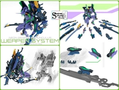 Phụ kiện mô hình Balo vũ khí đa năng Homuculus Weapon system cho EVA Evangelion Neon Genesis