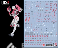 Decal nước dán Transformer Arcee Flame Toys Furai water sticker