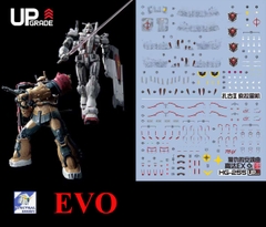 Decal nước dán HG Rx-78 GE Gundam Ex - Zaku Solary RFV water sticker