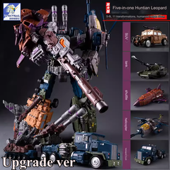 Mô hình Transformer Beast King DF02 Deformation Huntian Leopard Fusion 50cm 5in1 MMC Jinbao