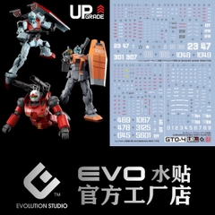 Decal dán mô hình GM / GUNCANNON (Shoulder cannon / Moroccan / Cucuruz Doan) các loại MG HG - Water sticker