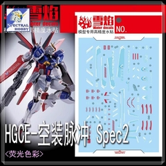 Decal nước HG IMPULSE spec II Gundam