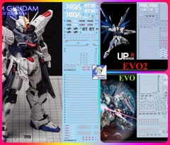 Decal nước MG FREEDOM Gundam 2.0 các loại - Water sticker